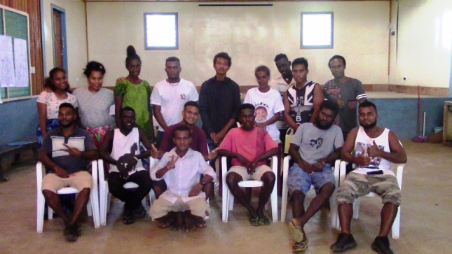 Group of trainers pose for a group photo